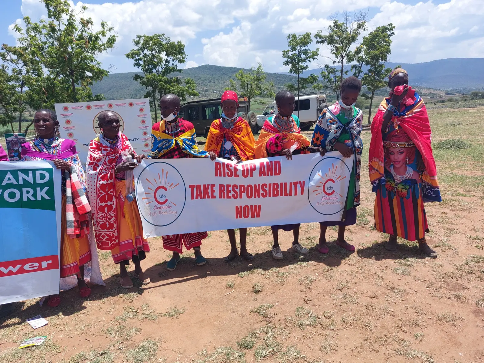 Women calling for shared responsibility and action